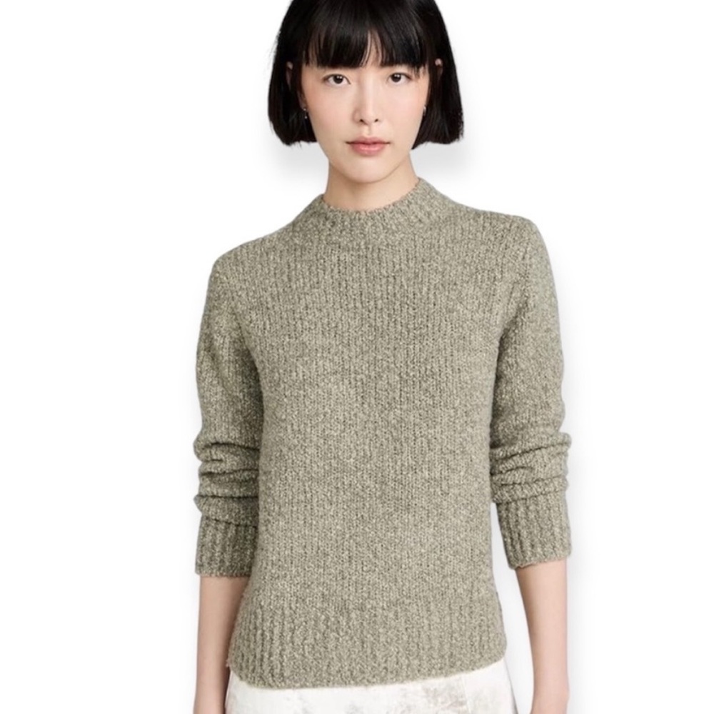 VINCE Merino wool, silk, and cashmere blend sweater
